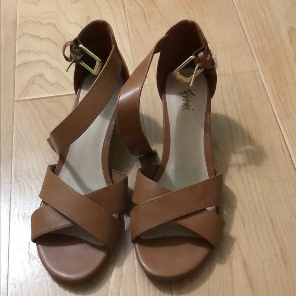 Brown heels